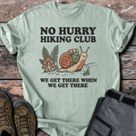No hurry hiking club T-shirt - Low Summit