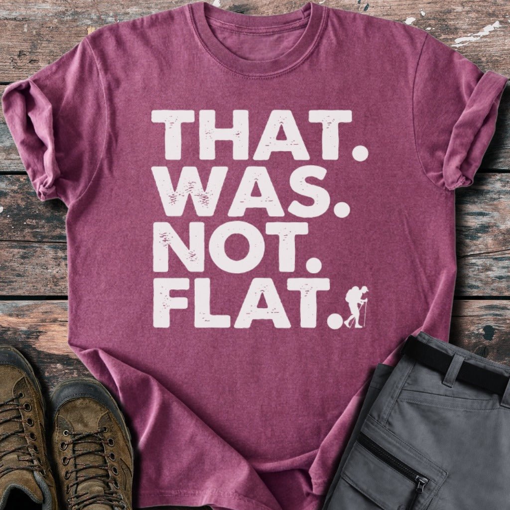Not flat T-shirt - Low Summit