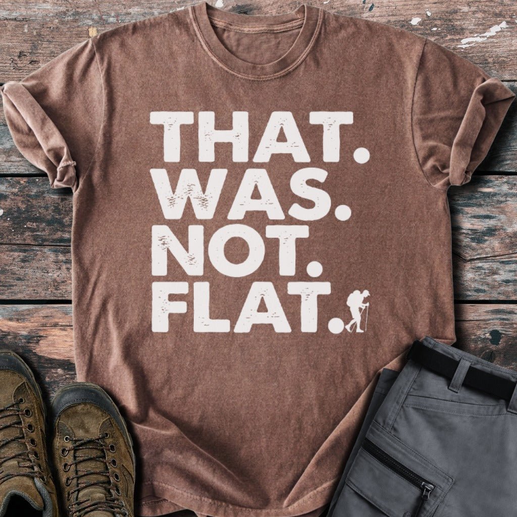 Not flat T-shirt - Low Summit