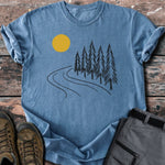 Outdoors x river T-shirt - Low Summit