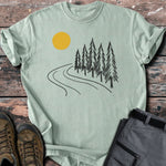 Outdoors x river T-shirt - Low Summit