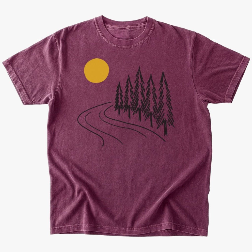 Outdoors x river T-shirt - Low Summit