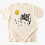 Outdoors x river T-shirt - Low Summit