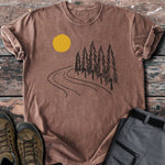 Outdoors x river T-shirt - Low Summit