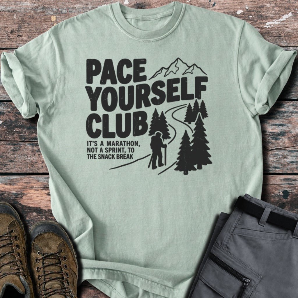 Pace yourself T-shirt - Low Summit