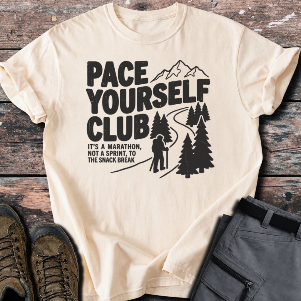 Pace yourself T-shirt - Low Summit