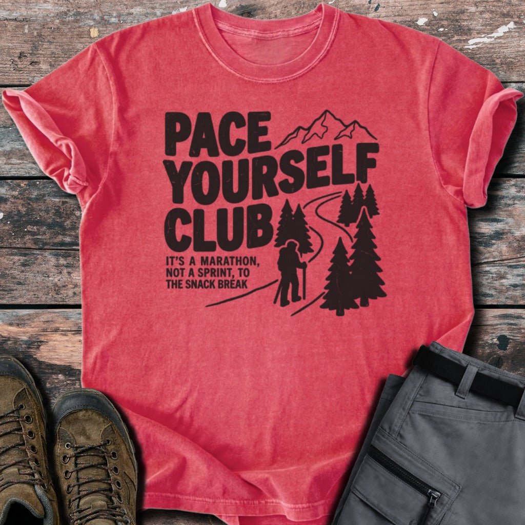 Pace yourself T-shirt - Low Summit