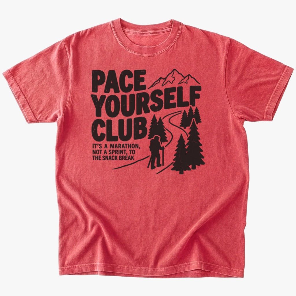 Pace yourself T-shirt - Low Summit