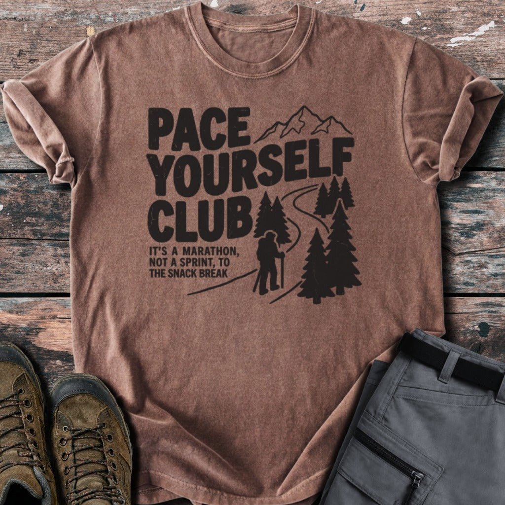 Pace yourself T-shirt - Low Summit