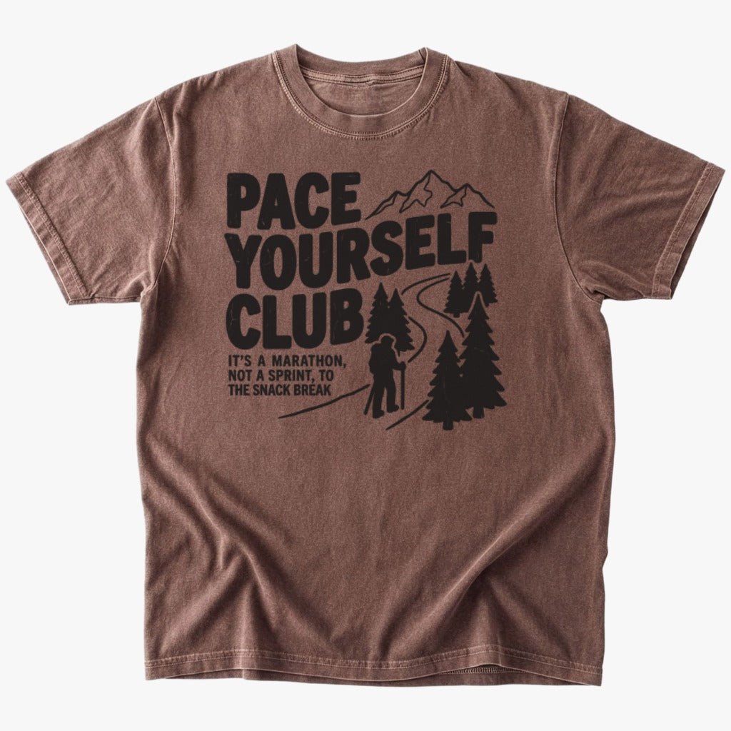Pace yourself T-shirt - Low Summit
