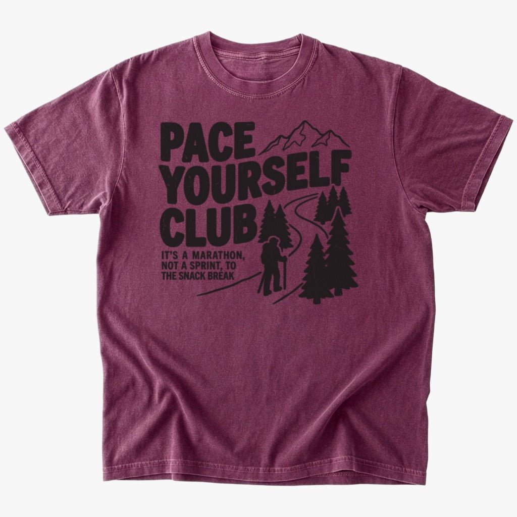 Pace yourself T-shirt - Low Summit