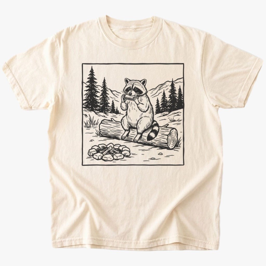 racoon play T-shirt - Low Summit