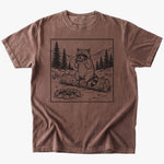 racoon play T-shirt - Low Summit