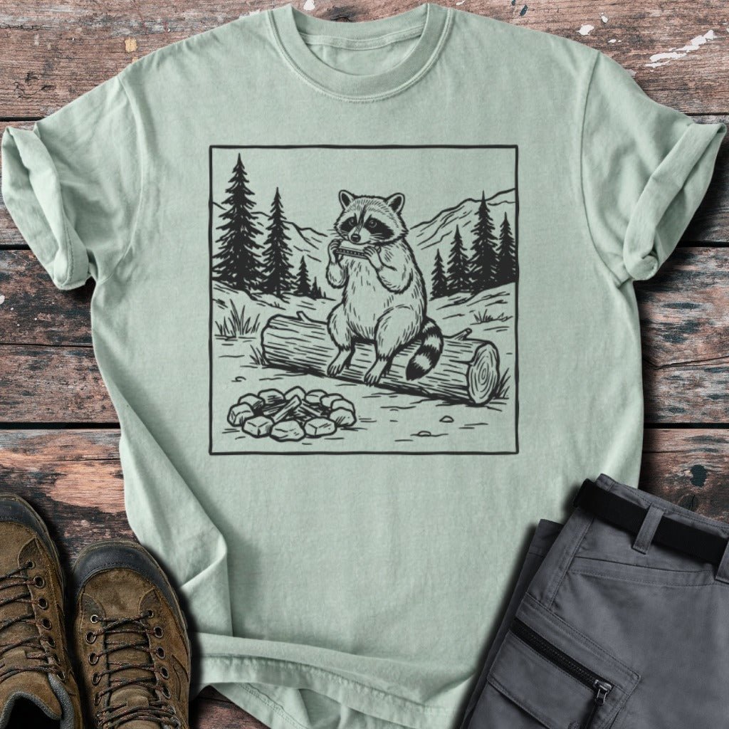 racoon play T-shirt - Low Summit