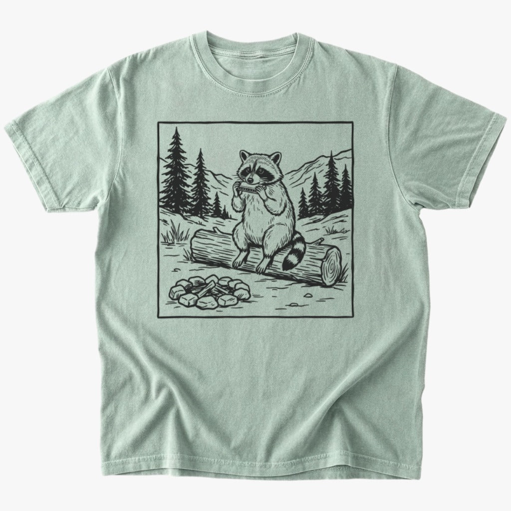 racoon play T-shirt - Low Summit