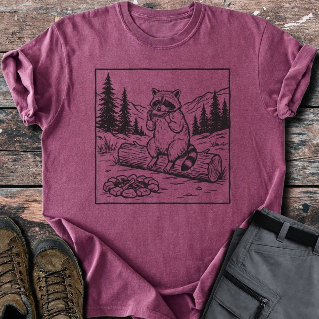 racoon play T-shirt - Low Summit