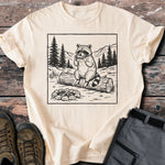 racoon play T-shirt - Low Summit