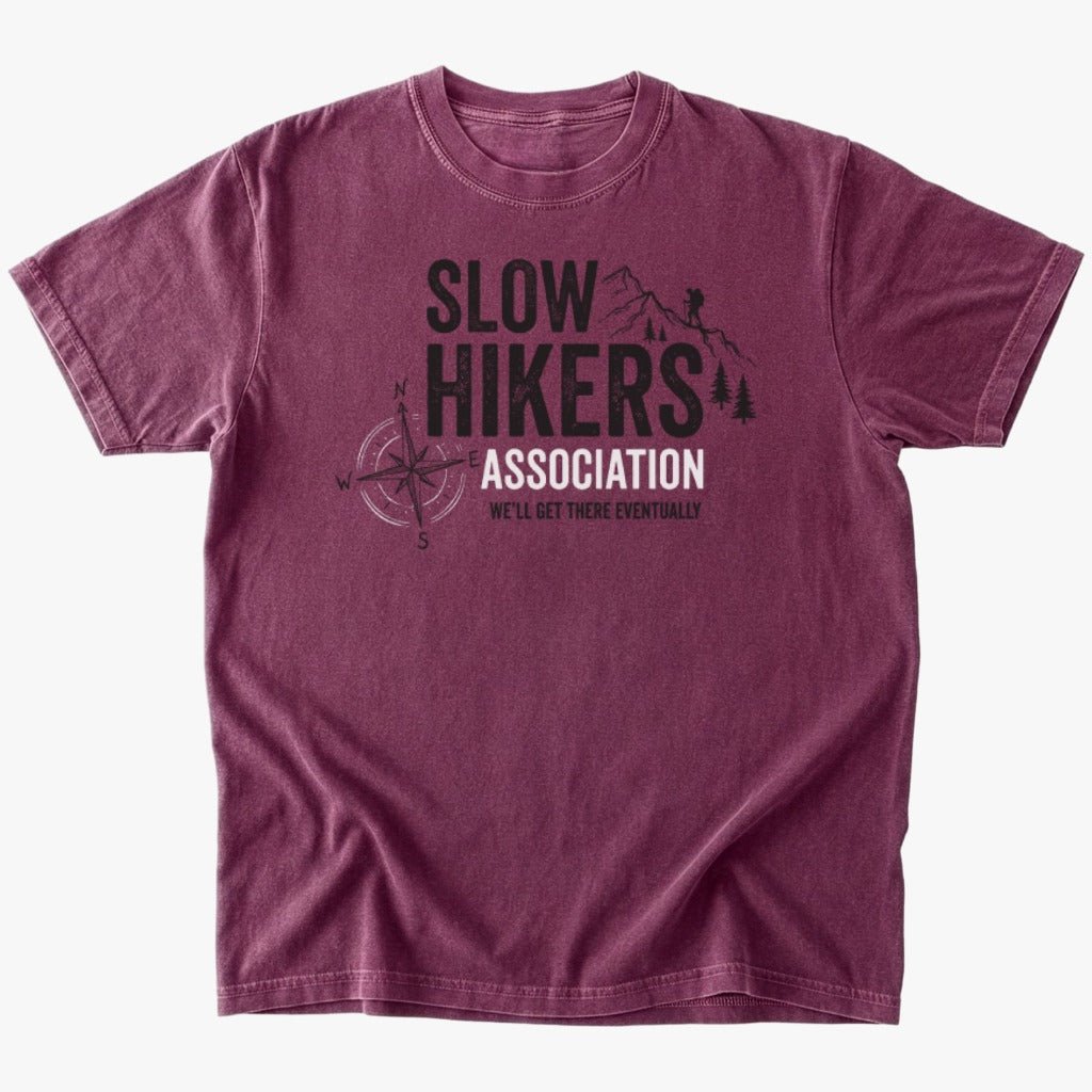Slow hikers T-shirt - Low Summit