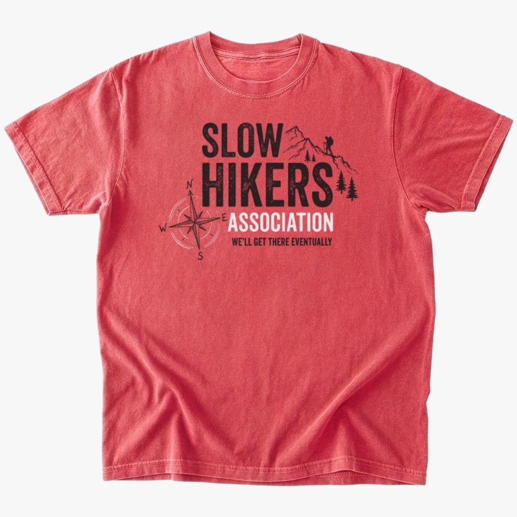 Slow hikers T-shirt - Low Summit