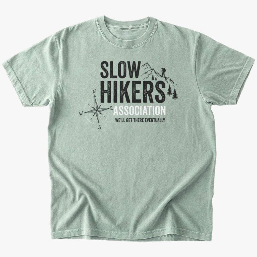 Slow hikers T-shirt - Low Summit