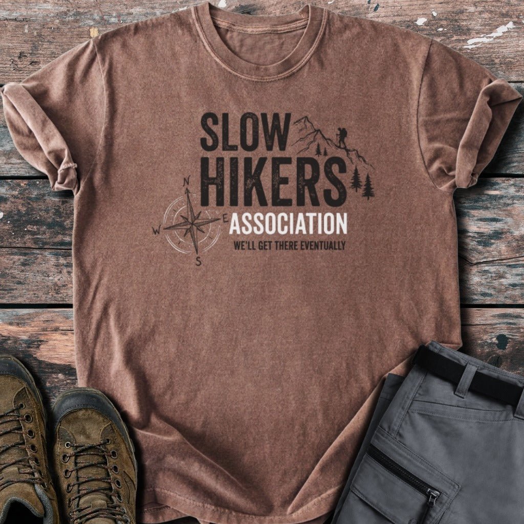 Slow hikers T-shirt - Low Summit
