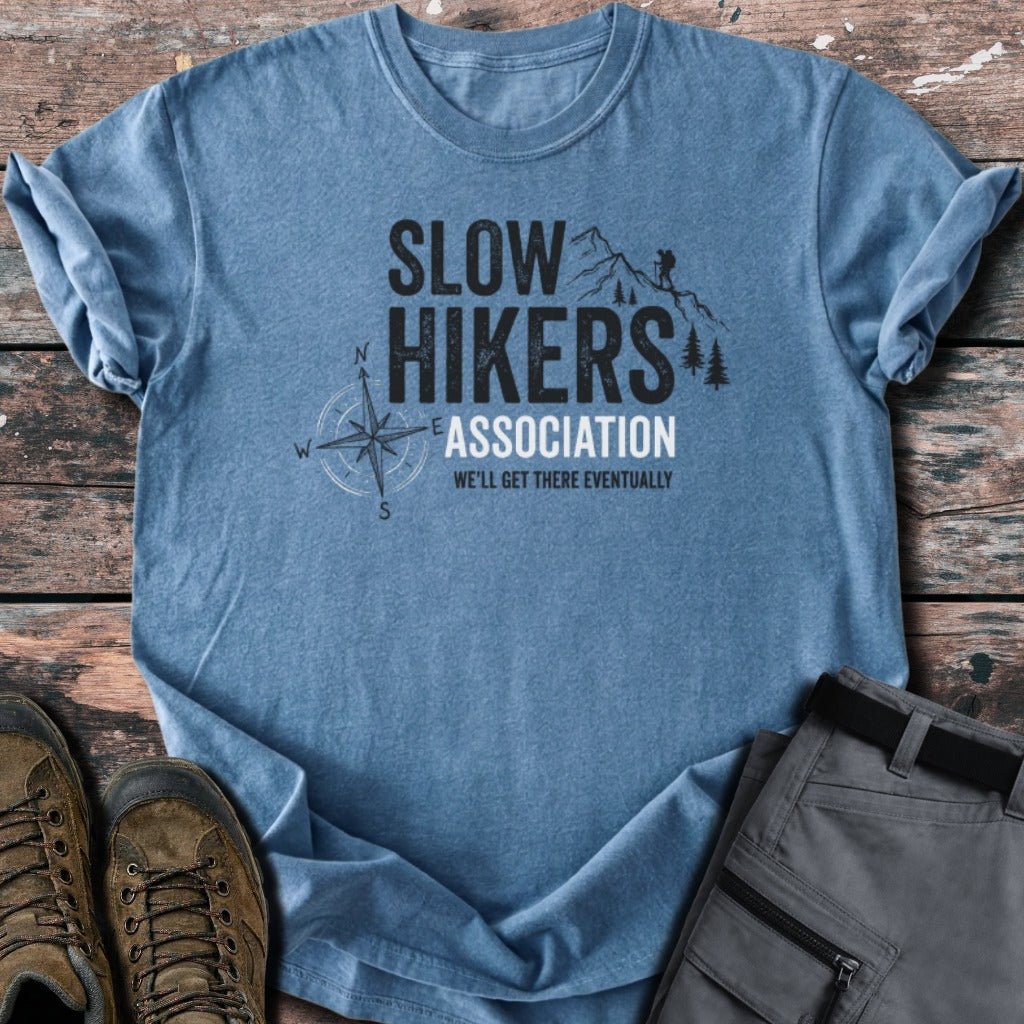 Slow hikers T-shirt - Low Summit