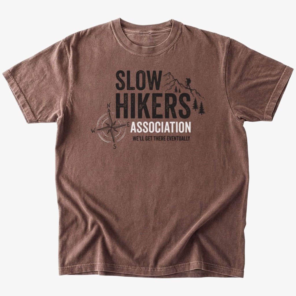 Slow hikers T-shirt - Low Summit