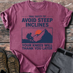Steep inclines T-shirt - Low Summit