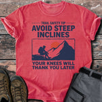 Steep inclines T-shirt - Low Summit