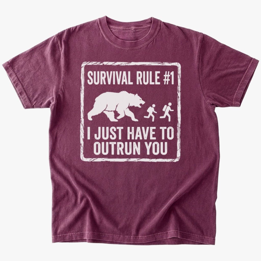 Survival rule T-shirt - Low Summit