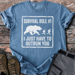 Survival rule T-shirt - Low Summit