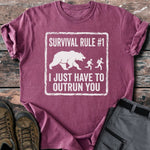 Survival rule T-shirt - Low Summit