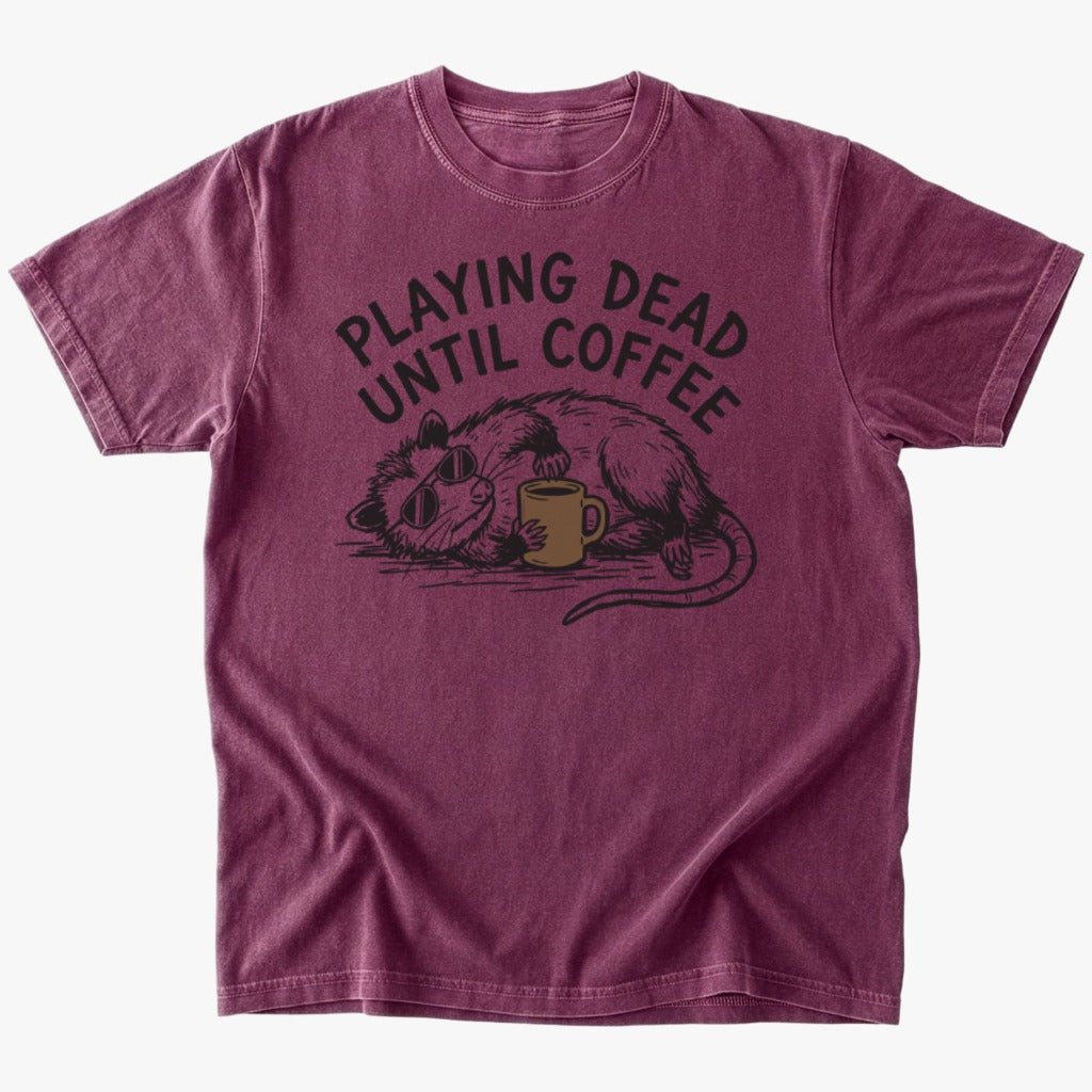 Until coffee T-shirt - Low Summit