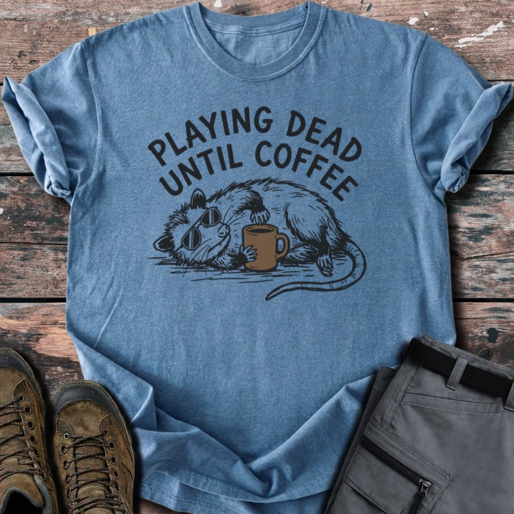 Until coffee T-shirt - Low Summit