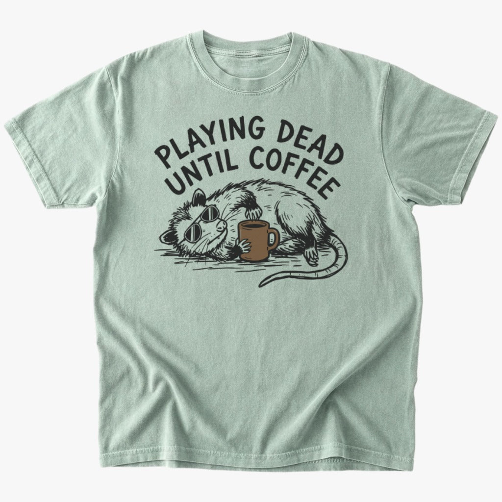 Until coffee T-shirt - Low Summit