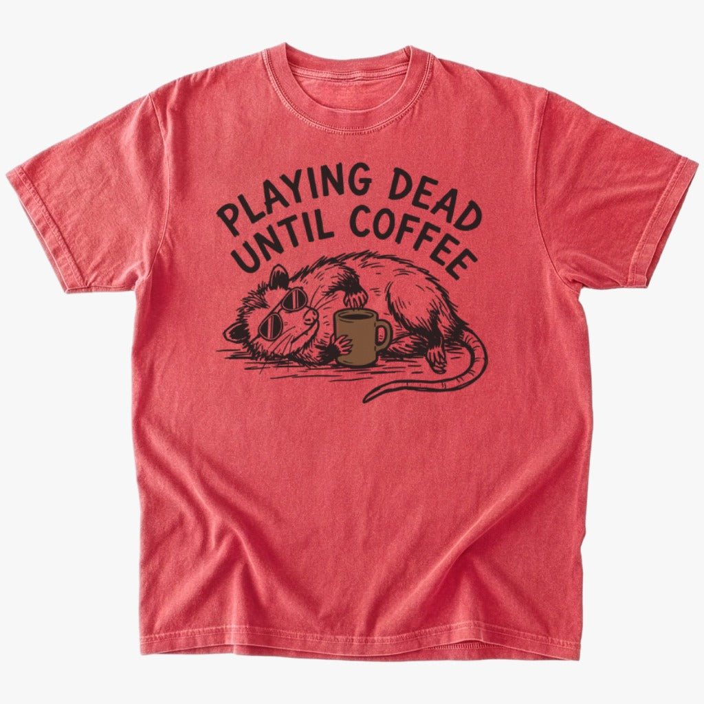 Until coffee T-shirt - Low Summit