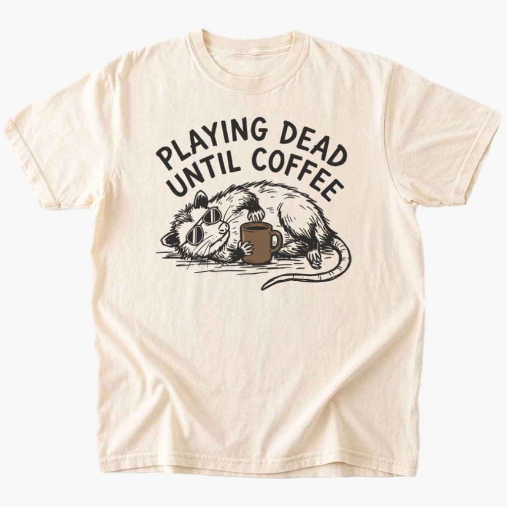 Until coffee T-shirt - Low Summit