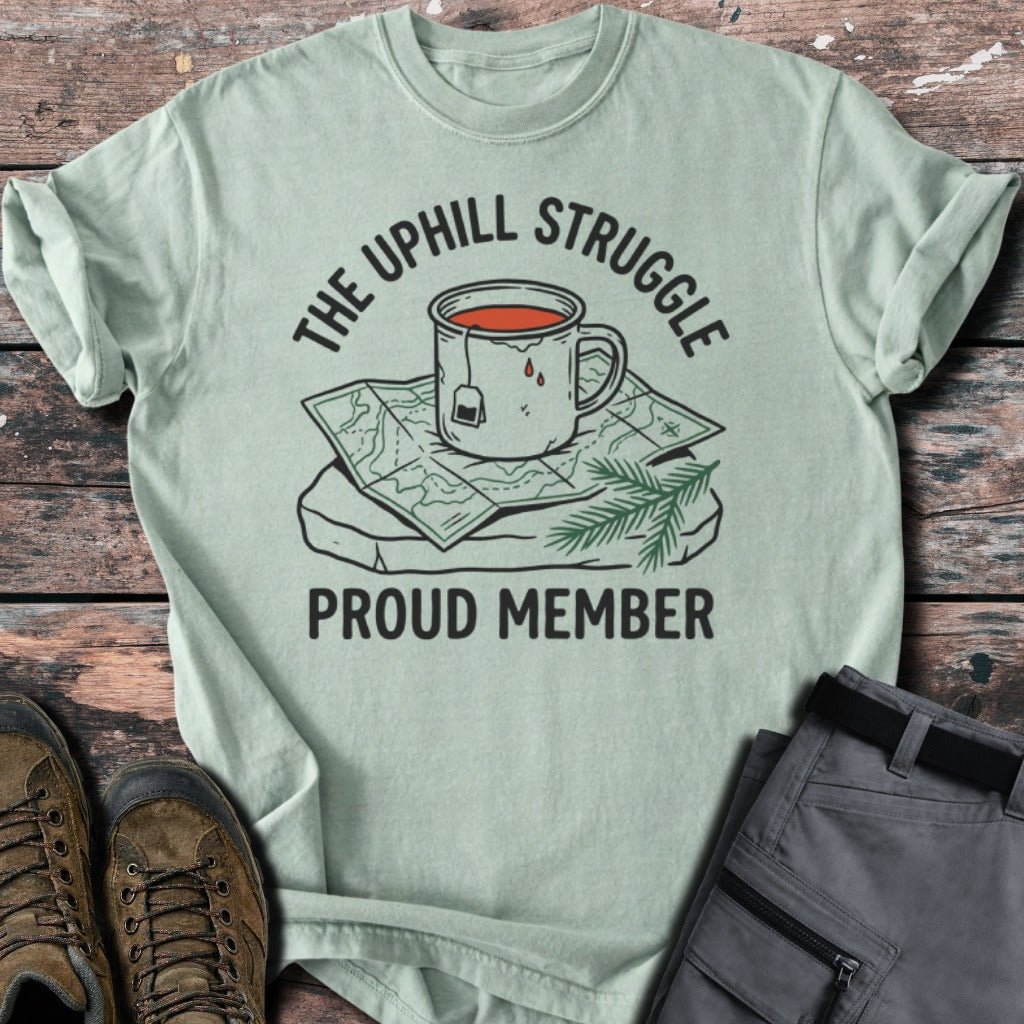 Uphill struggle T-shirt - Low Summit