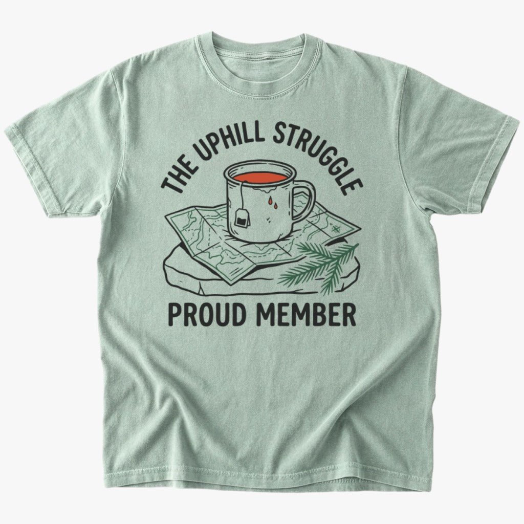 Uphill struggle T-shirt - Low Summit