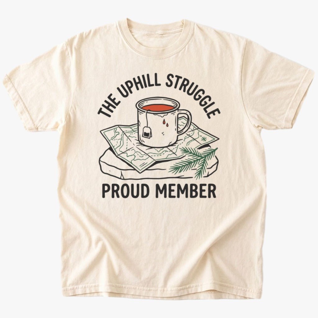 Uphill struggle T-shirt - Low Summit