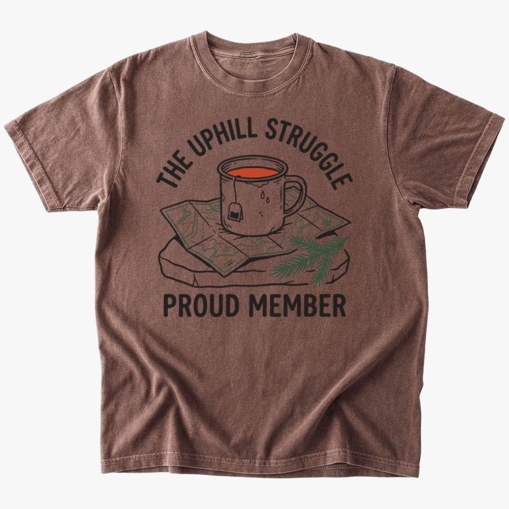 Uphill struggle T-shirt - Low Summit