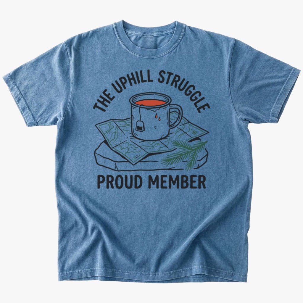 Uphill struggle T-shirt - Low Summit