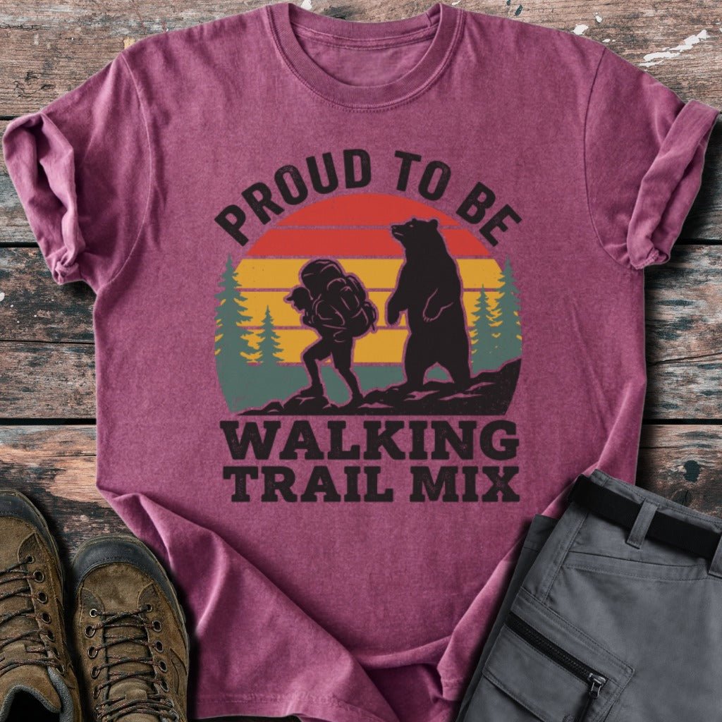 Walking trail mix T-shirt - Low Summit